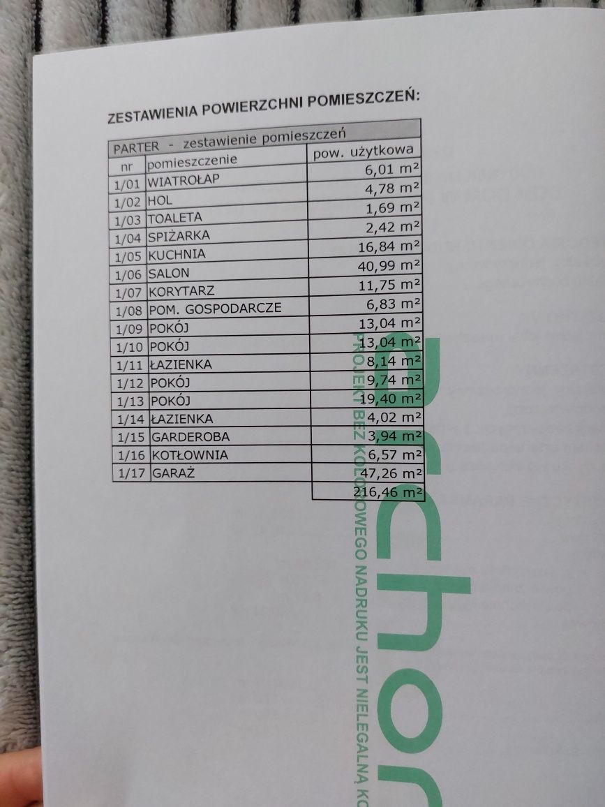 Projekt domu parterowego "Dom w przebiśniegach 3 G2" lustrzane odbicie