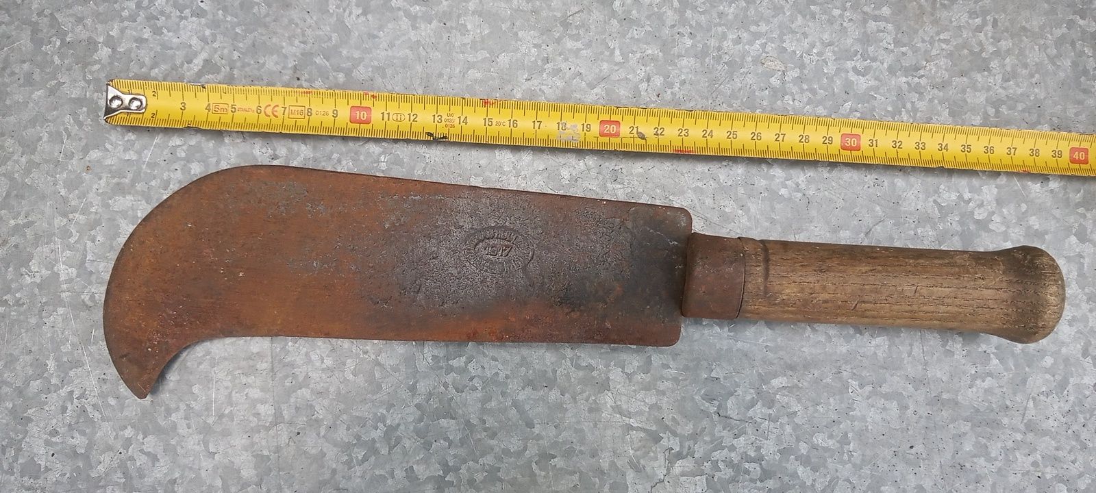 "Tasak" z 1917 rok i inne przedmioty