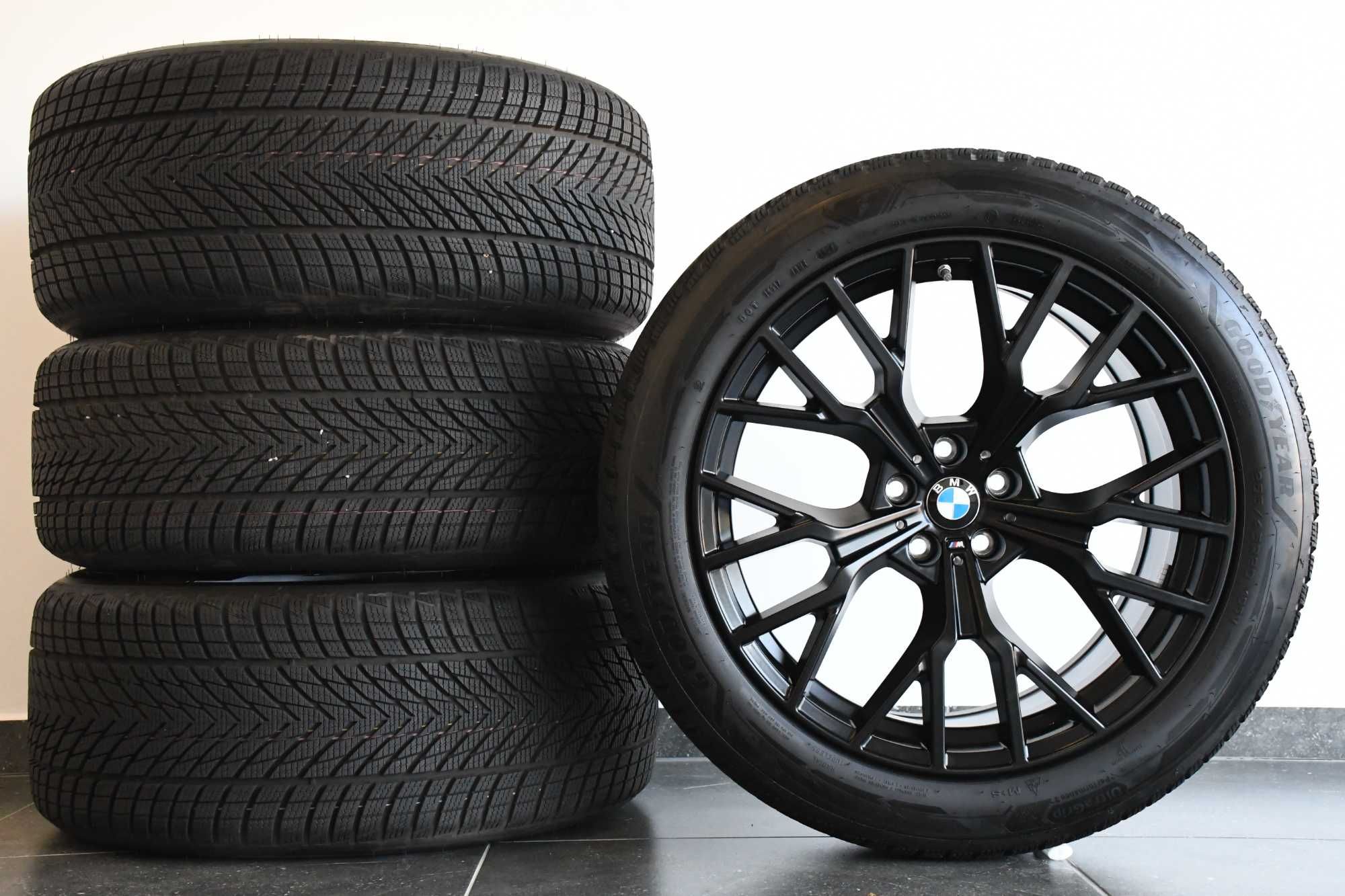 Koła Zimowe BMW 7er G70 i7 G70 X3 G45 20" 911M Goodyear 2024 BlackMatt