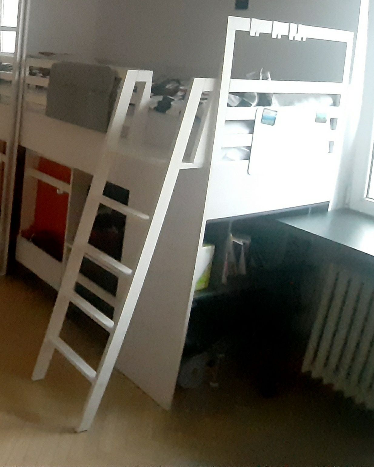 Meble młodzieżowe Vox Nest Łóżko multi prawe +podłoga+organiz