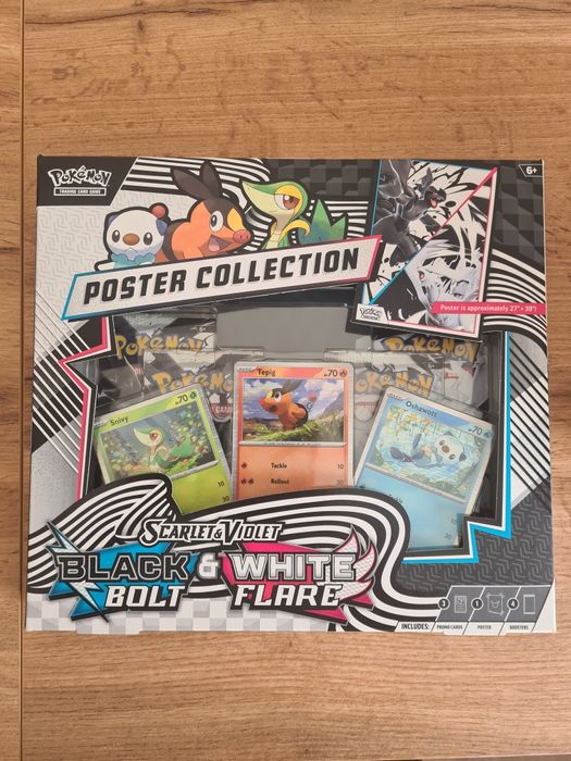 Mega Evolution Booster Box, ETB Premium Collection Black White Pokemon