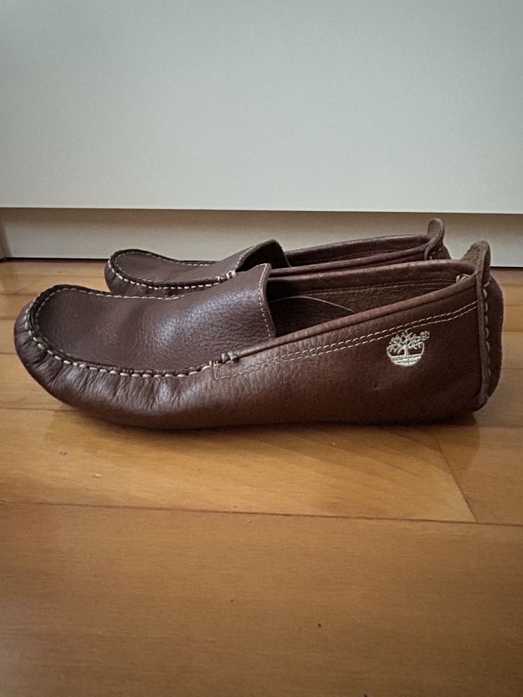 Mocassins Timberland pele