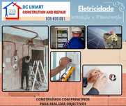 Serviços de eletricidade de instalação e manutenção