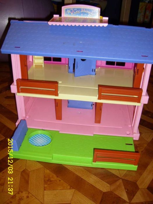 Duży/duzy dom/domek dla lalek, kucyków/pet shopów Play HOuSe