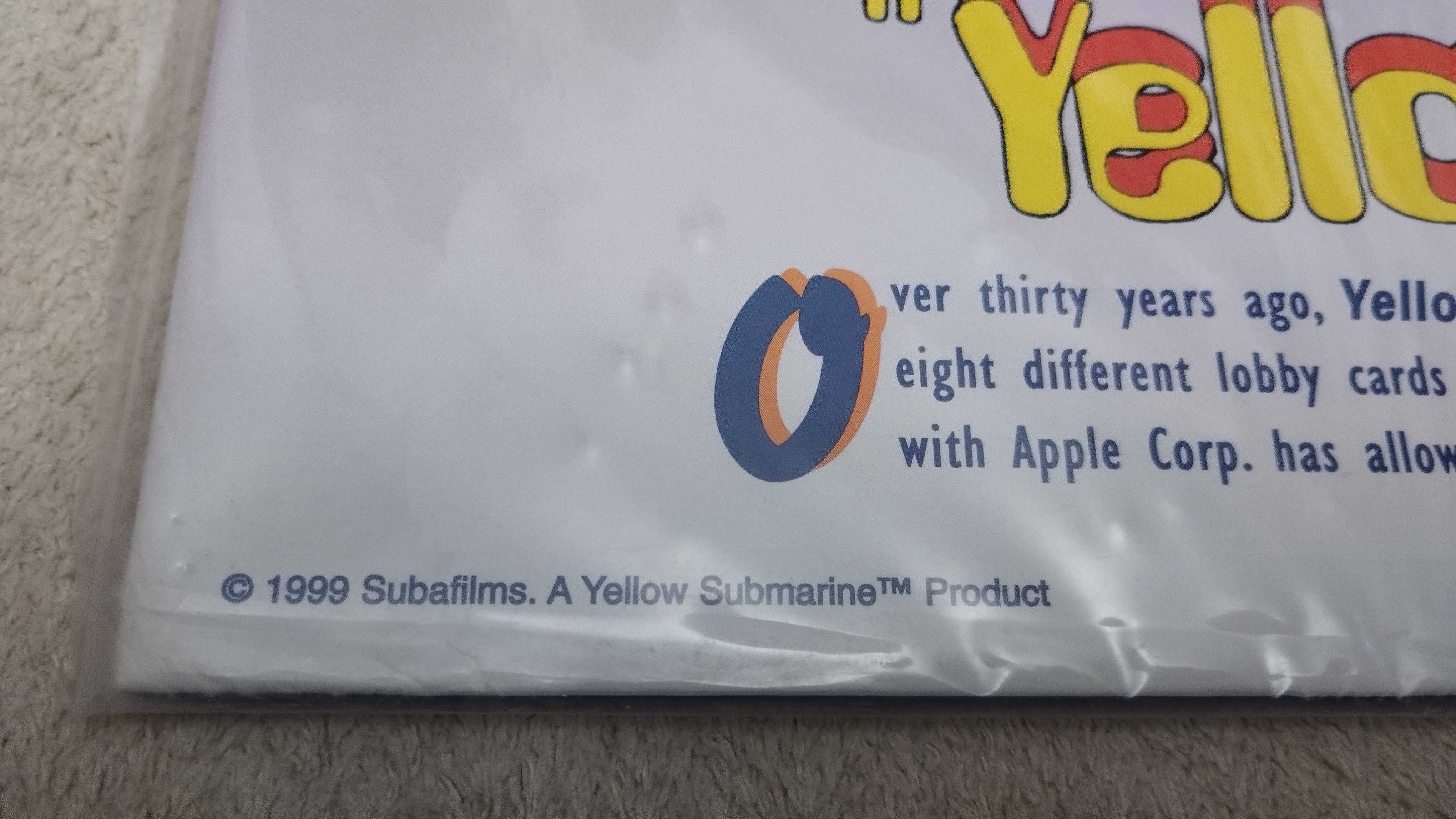 Yellow Submarine рекламний комплект листівок