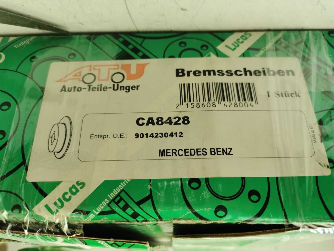 Tracza Hamulcowa TYLNA  atu ca8428 MERCEDES BENZ