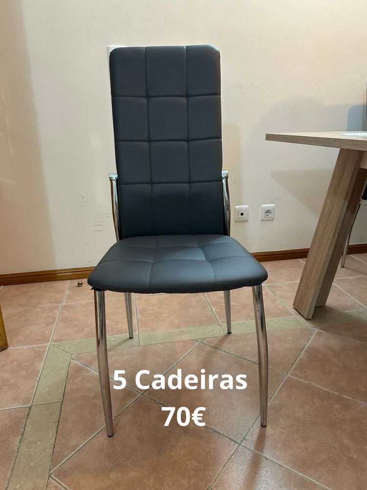 Conjunto de 5 Cadeiras