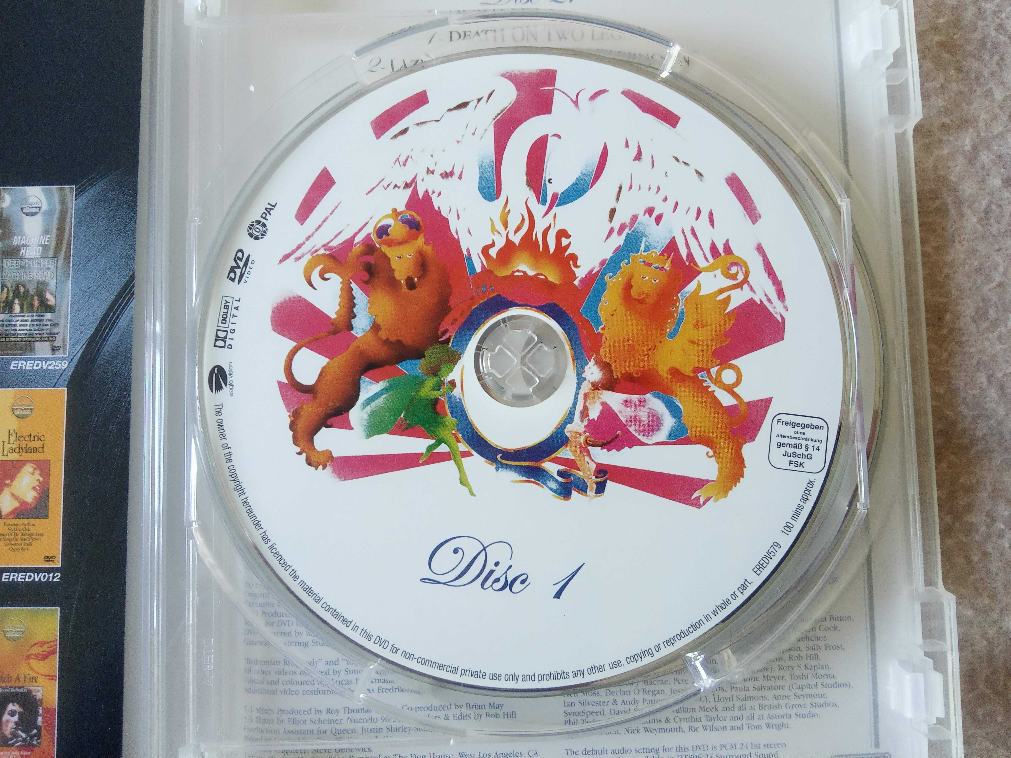 Queen-A Night at the Opera-Making of plus 30th Anniversary-Duplo DVD