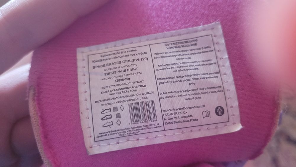 Sprzedam rolki  rozmiar 26do 29