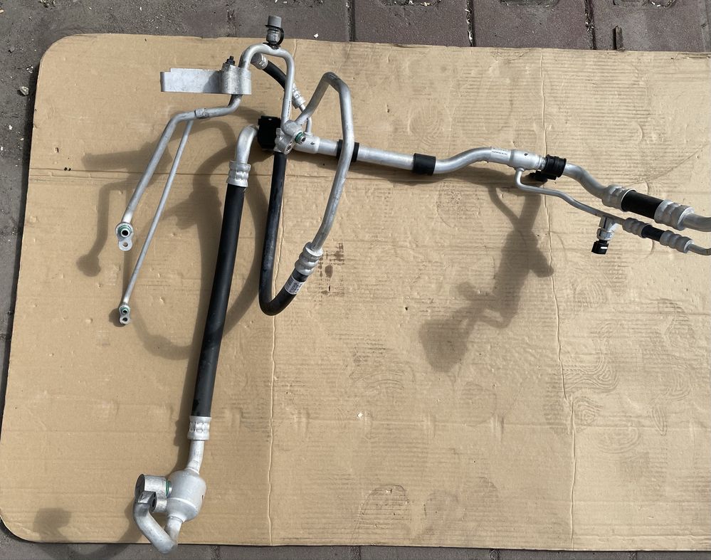 Hyundai i20 II Lift rurki Klimy Klima Przewód Komplet