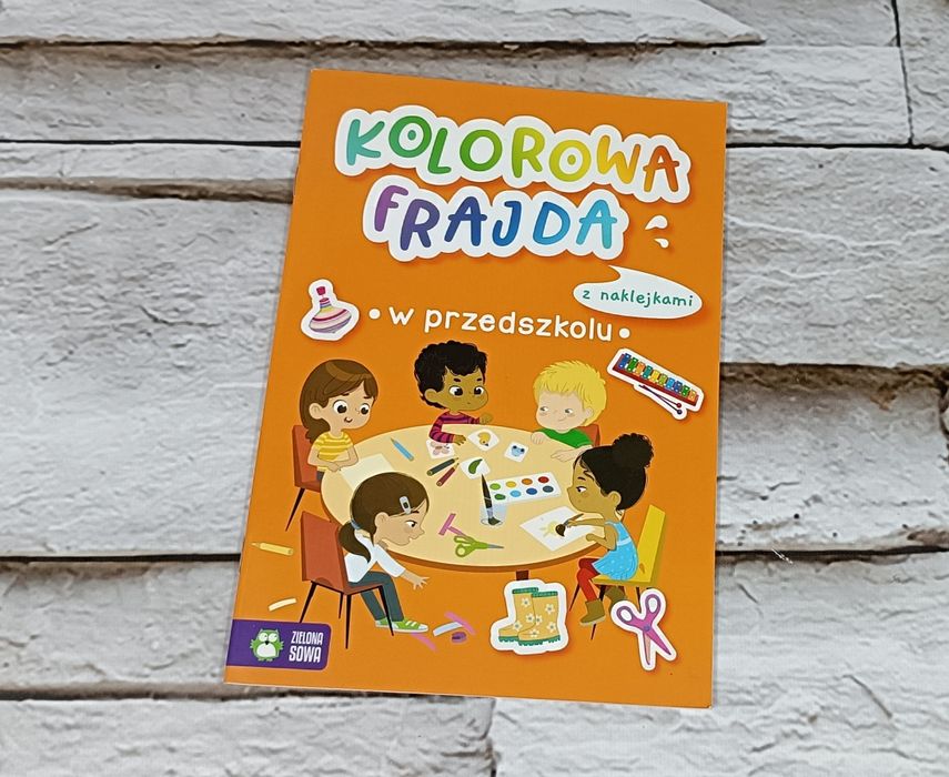Zestaw trzech kolorowanek Kolorowa frajda