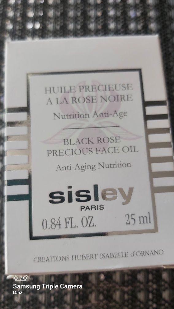 Sisley black rose oil