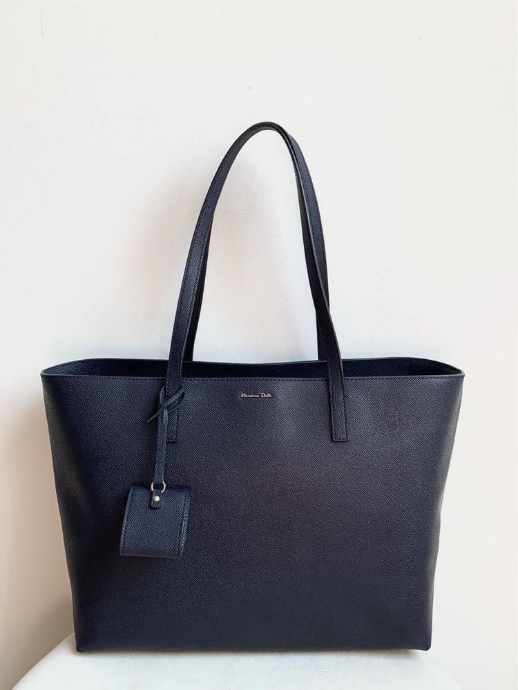 Torba shopper Massimo Dutti