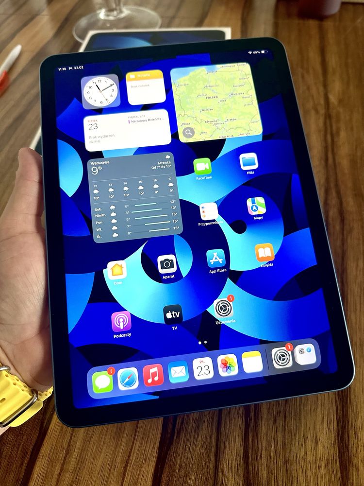 iPad Air 5 64gb Wifi Blue Śliczny