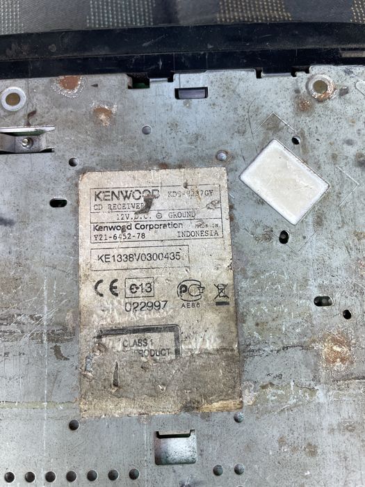 Магнитола kenwood kdc w237