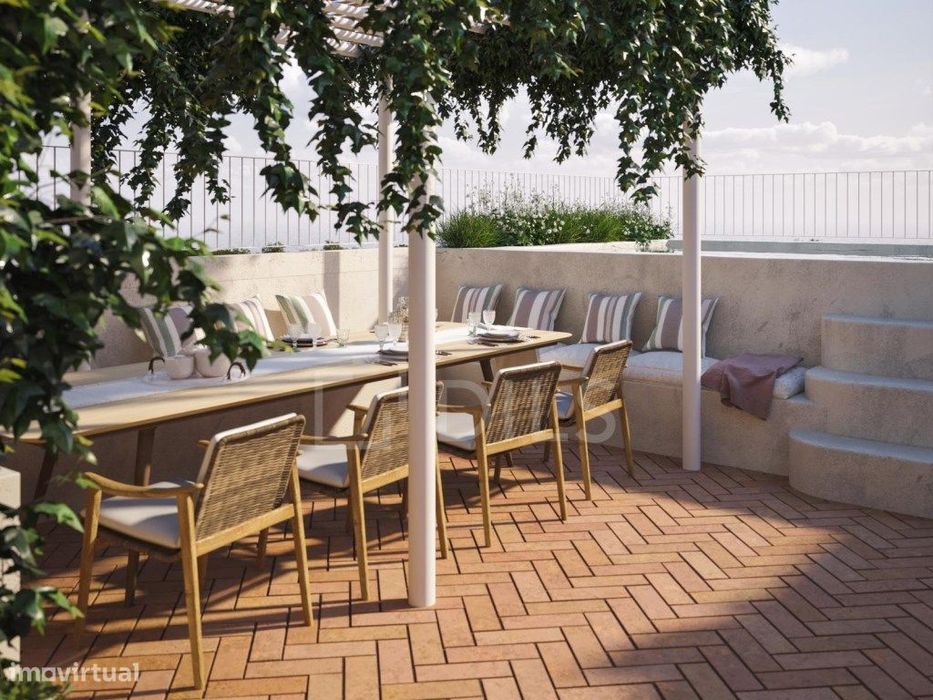 Apartamento T3 com varanda e terraço em novo empreendimento, em Olhão