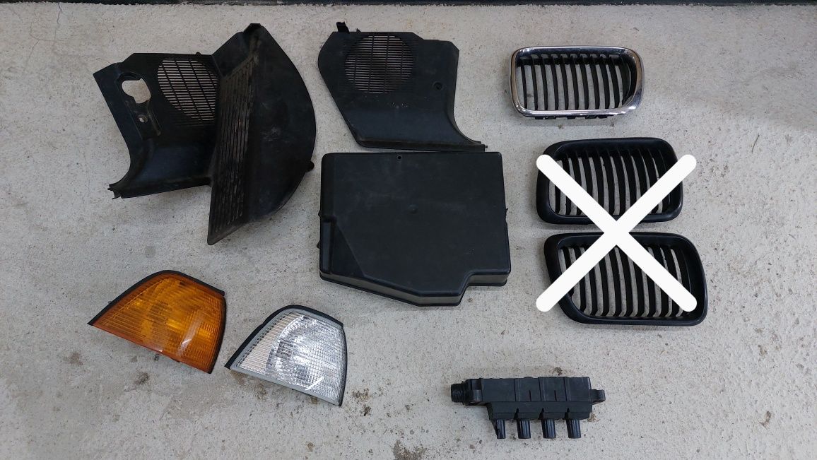 Lampy kierunki pokrywa akumulatora cewka M44 BMW E36 Compact