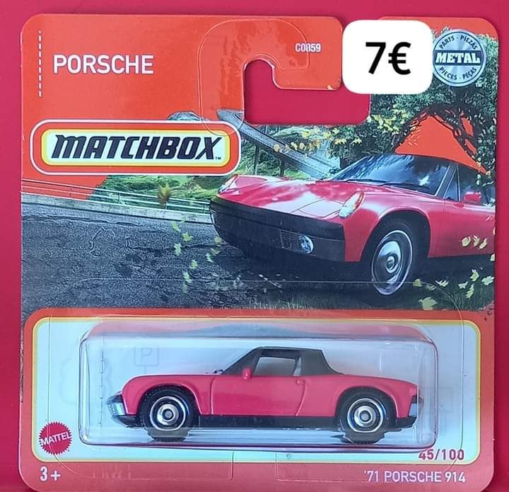 Vários porsches (matchbox )