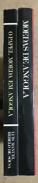 Livros "Moedas de Angola" e "O Papel Moeda em Angola"