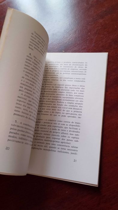 Comércio Externo e Desenvolvimento Económico 1967