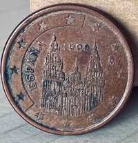 Moeda de 5 Cêntimos 1999 Espanha