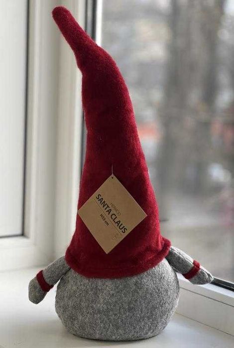 Jusk юск ікеа ikea нова (з бірками) новорічна іграшка гном (53 см)