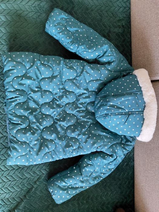 Kurtka zimowa dziewczęca 116