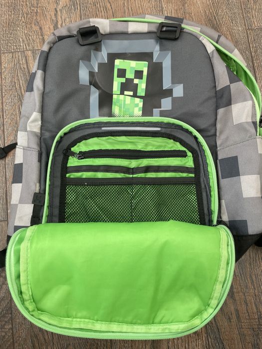 Plecak Minecraft jednokomorowy z kieszenią