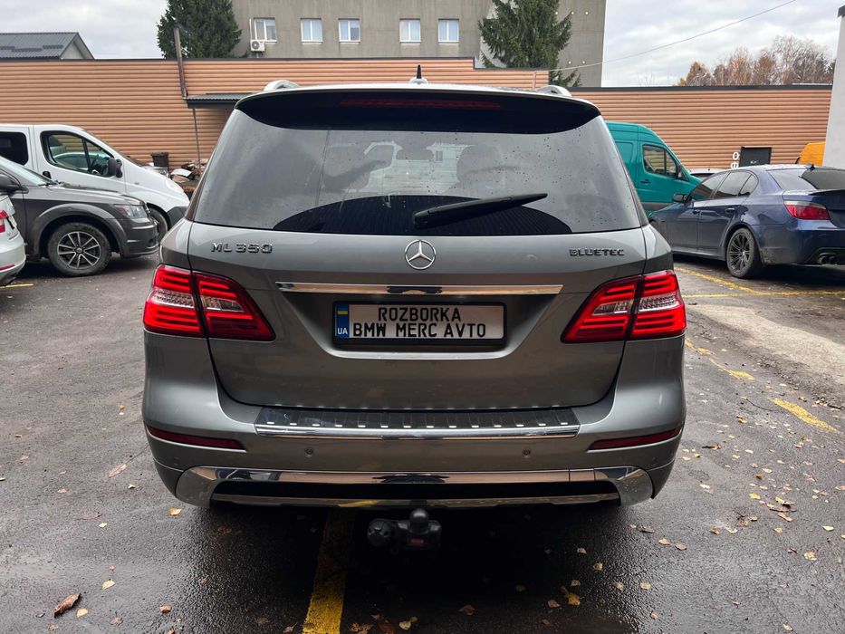 Крышка багажника Mercedes ML W166 Задняя дверь МЛ ляда кришка багажник