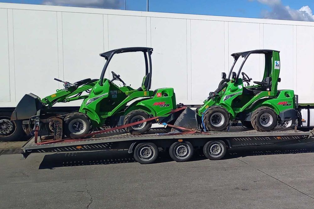 Miniladowarka AVANT BOBCAT WEIDEMANN Łyżka, Krokodyl WYNAJEM