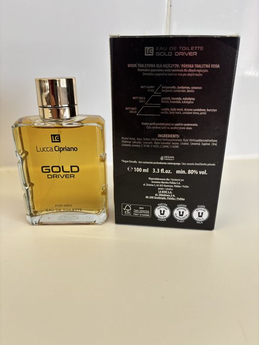 Perfumy 100ml lucca gold odpowiednik le male jean paul gaultier