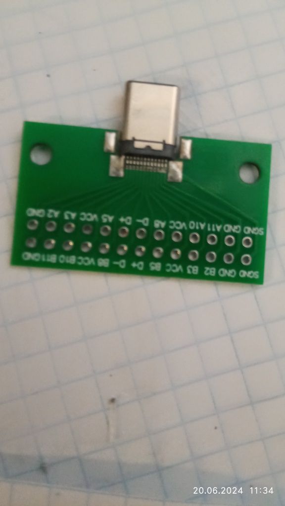 USB 3.1 соединитель type-c плата мама