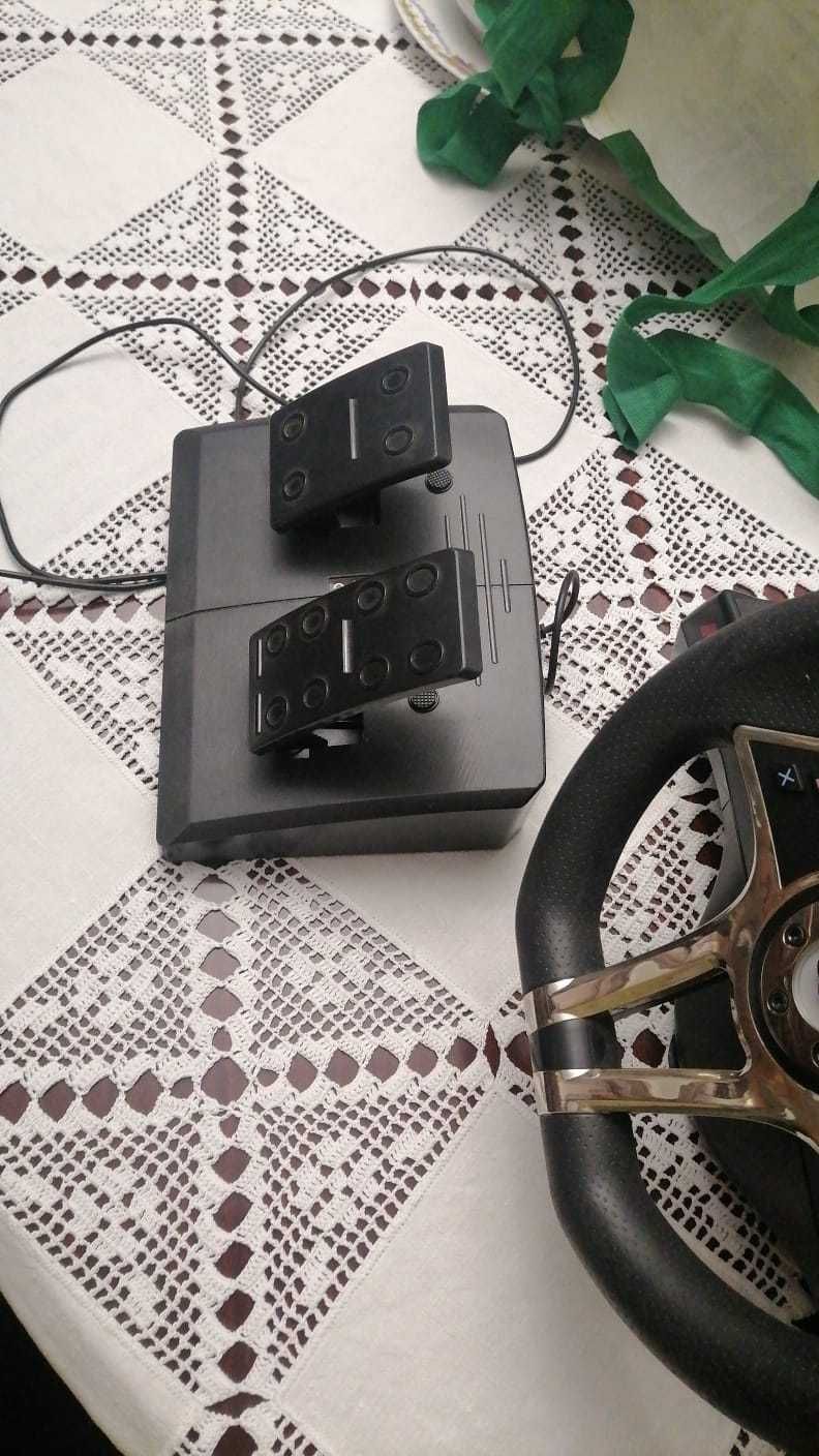 Volante e pedais para ps4ps3 pc