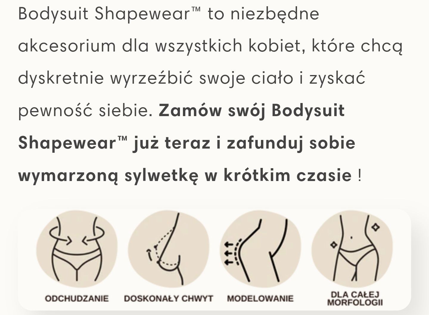 Super modelujące body wyszczuplające  XL NOWE!!