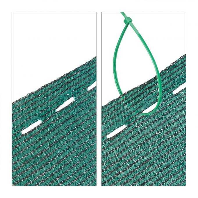 Siatka cieniująca na płot 2m x 50m