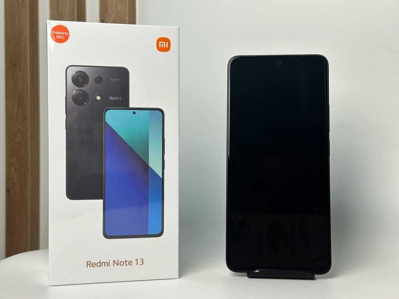 Смартфон Xiaomi Redmi Note 13 6/128GB Midnight Black Телефон Купити