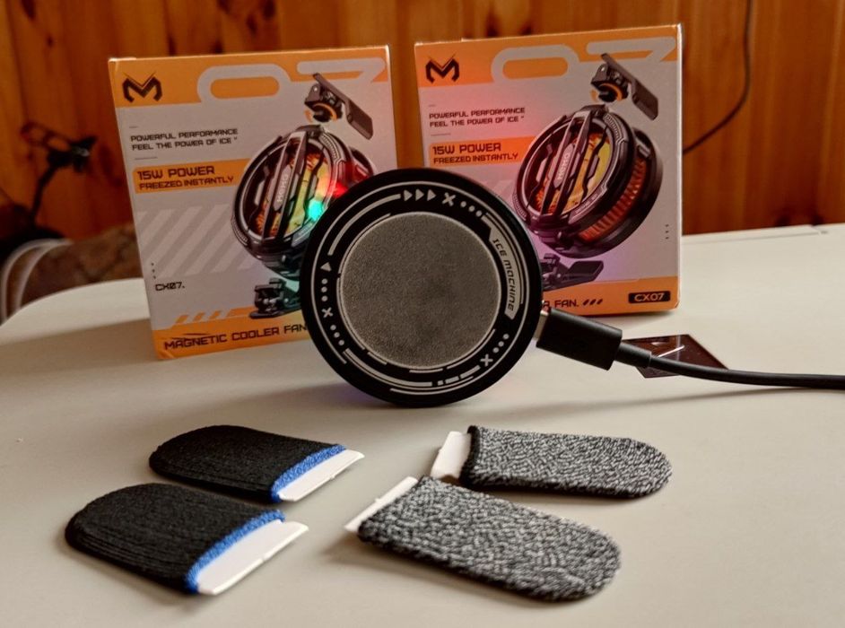 ‼️4 пари напаличників в подарунок ‼️Memo cx 07 охолодження для телефон