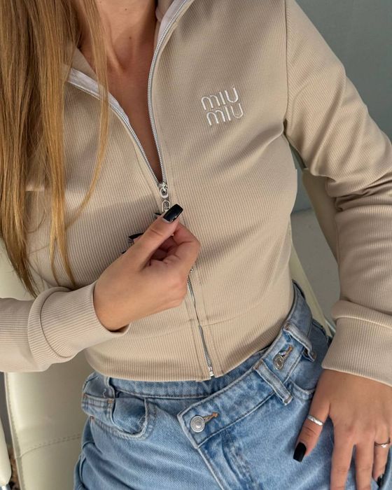 Базова кофта на блискавці  Gaber