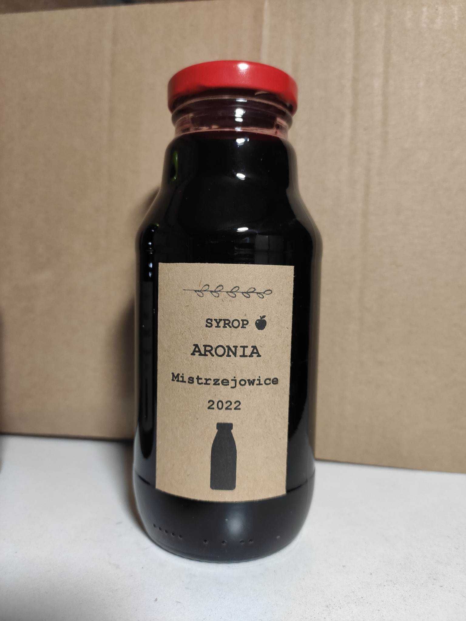 syrop z owoców aronii 330 ml 2022 syrop owocowy