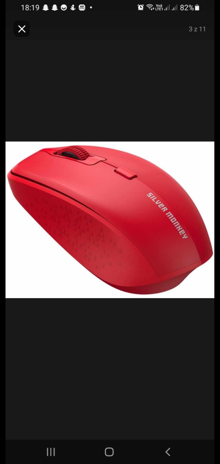 Myszka na Bluetooth i na czujnik 2 w jednym M400 Wireless