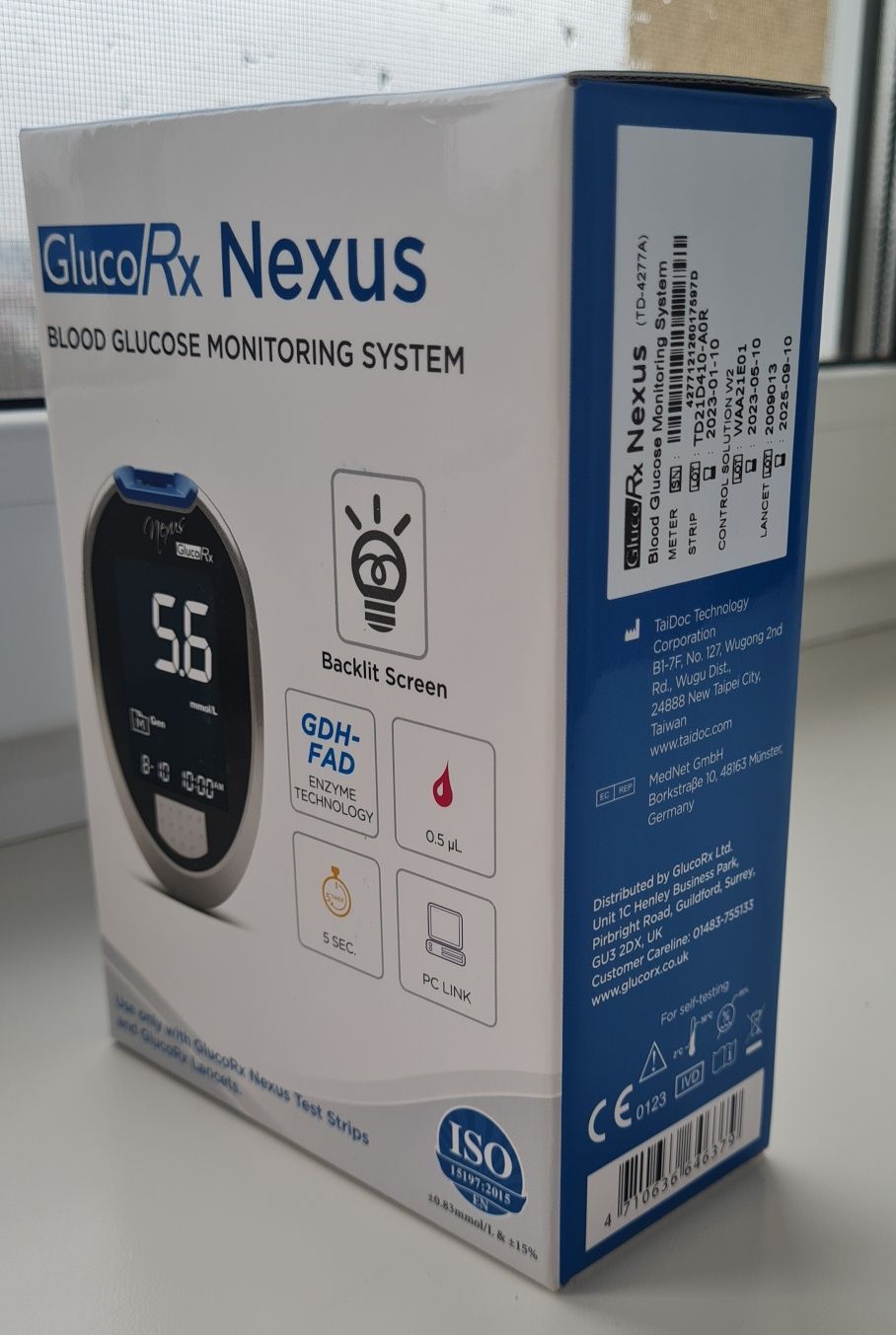 Глюкометр Gluco Rx Nexus