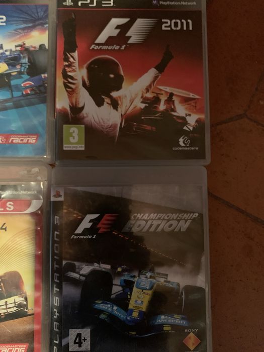6 Jogos PS3 F1 vários