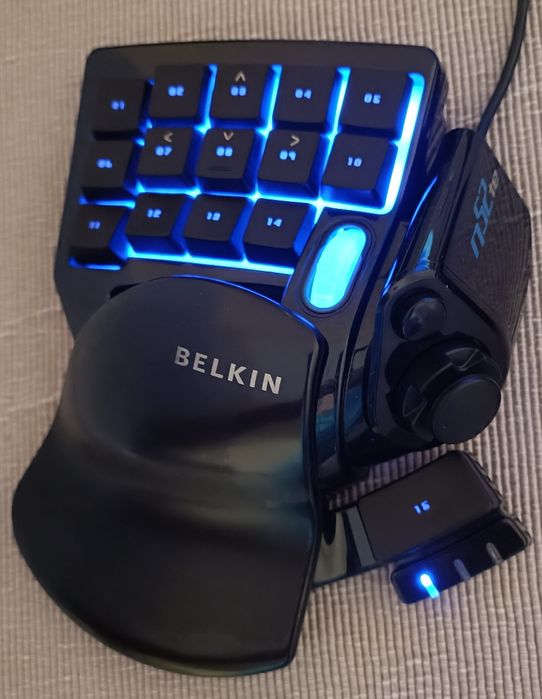 Клавіатура дротова Belkin n52te SpeedPad з ПО від Razer