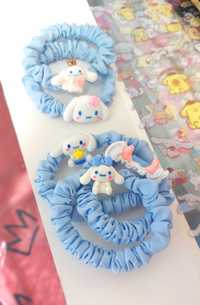 zestaw 5 gumek do włosów Cinnamoroll Sanrio Kawaii Hello Kitty