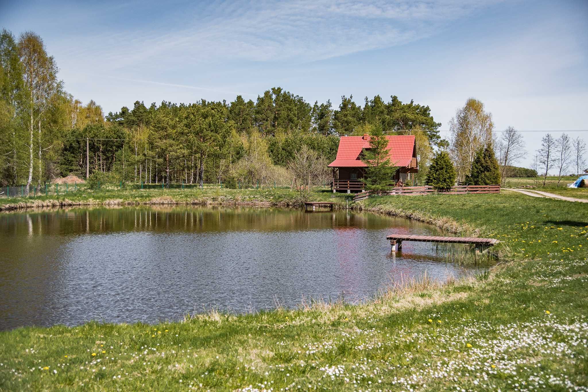 Domek letniskowy drewniany kaszuby   na majówkę