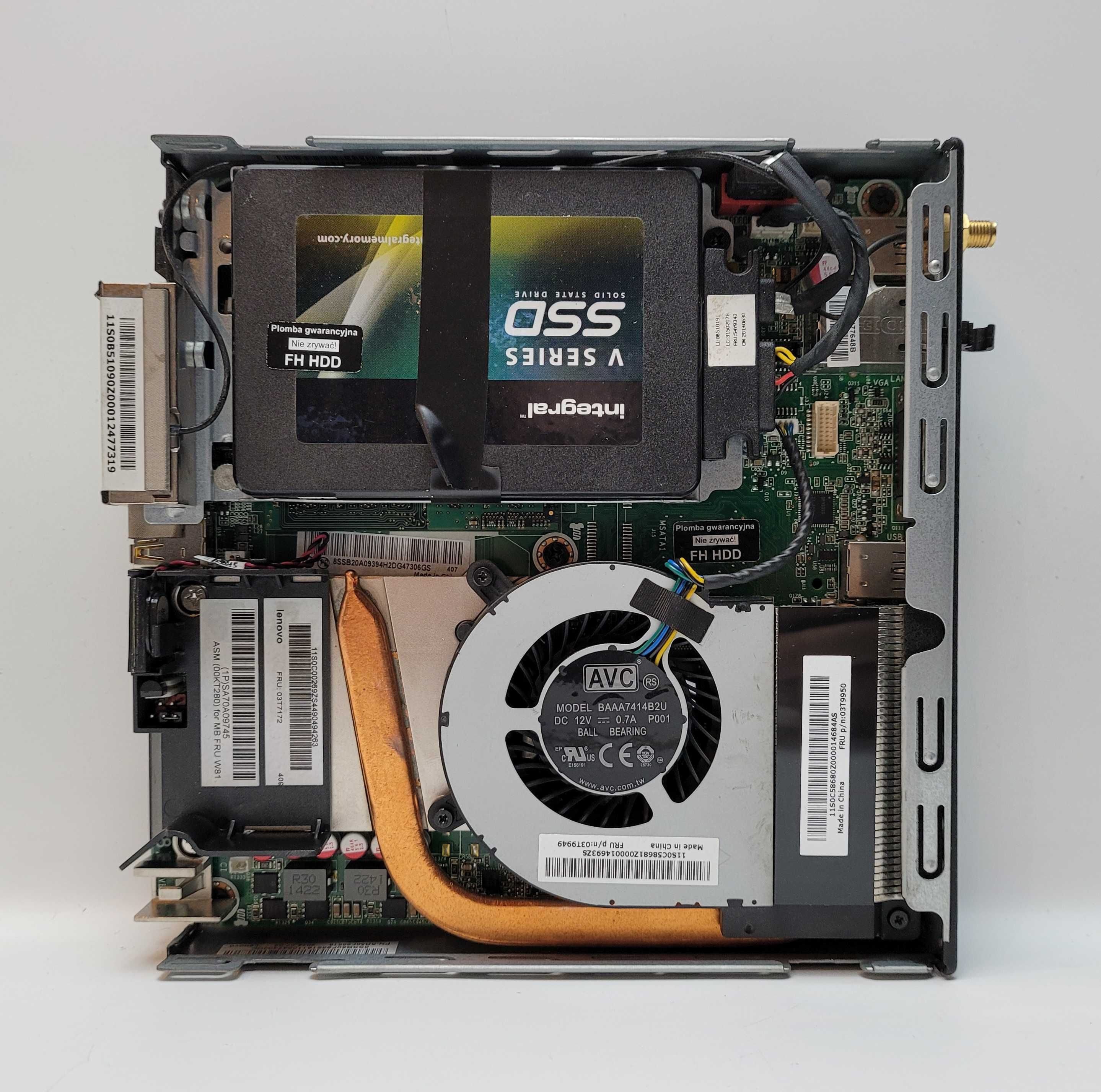A150] Komputer Lenovo ThinkCentre M93p Tiny i7-4765T 8GB 240GB WiFi