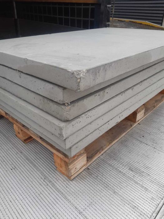 Płyty betonowe tarasowe, chodnikowe, podłogowe 118,5cm/81cm/5cm 17szt.