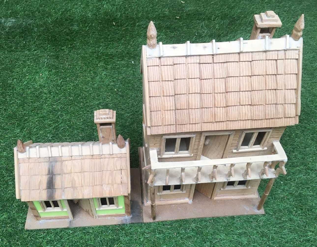CONJUNTO DE CASAS EM MINIATURA antigas