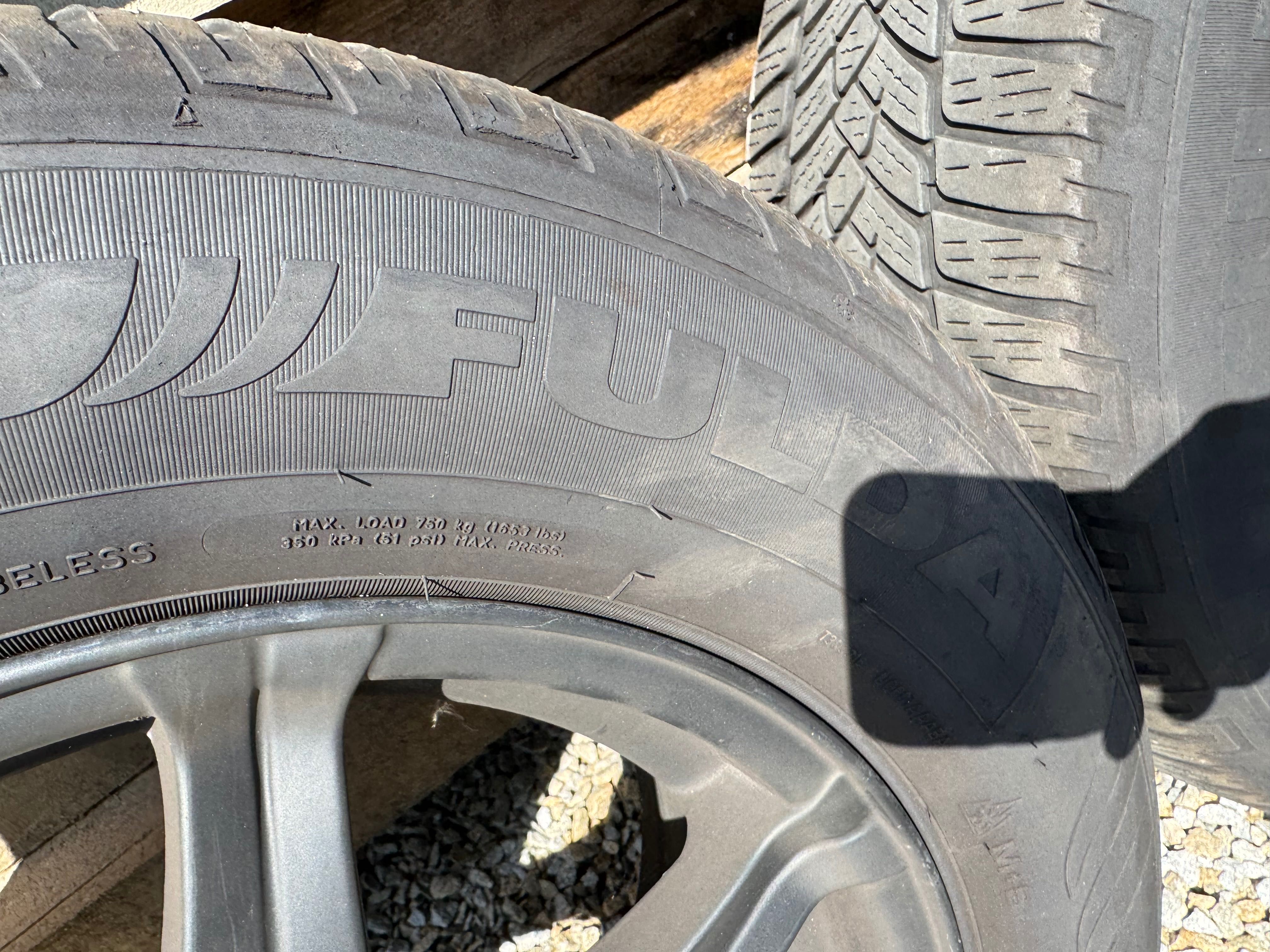 Alufelgi 16’ z oponami 215/65/16 do Nissan Renault Hyundai Kia