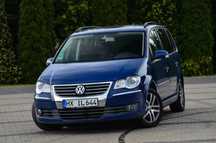 Volkswagen Touran 2,0 TDI, 170KM, chrom, xenon, navi, 7 osób, z de